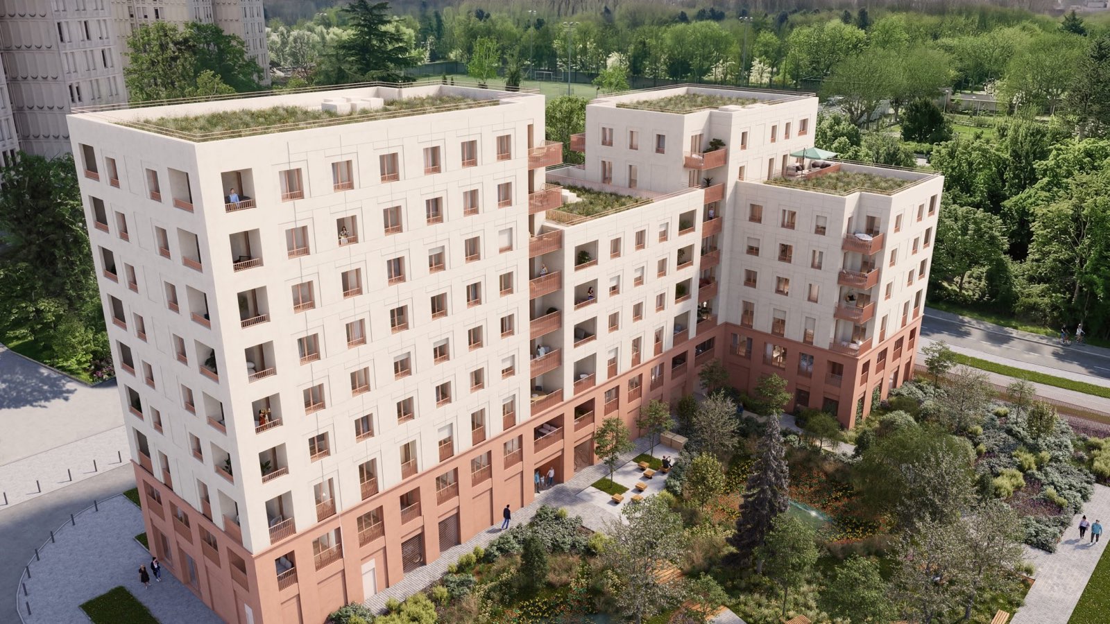 Le Fort, programme immobilier neuf d'Interconstruction à Aubervilliers, en Seine-Saint-Denis